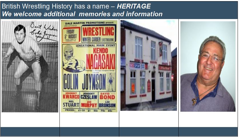 Colin Joynson – Wrestling Heritage